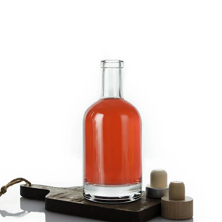 Classic Boston Round Glass Bottle